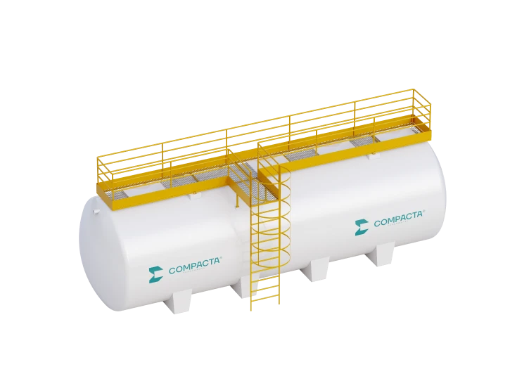 Estação de Tratamento de Efluente Sanitário Horizontal