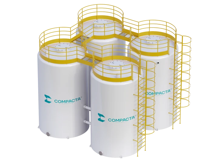 Estação de Tratamento de Efluente Sanitário Vertical