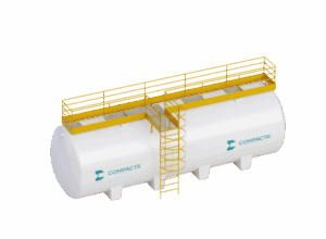 Estação de Tratamento de Efluente Sanitário Horizontal Compacta Saneamento